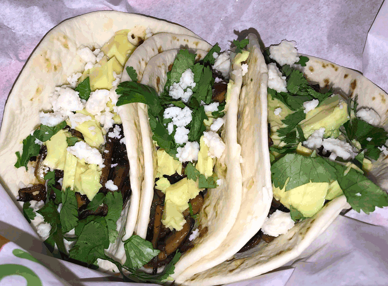 Mushroom Tacos