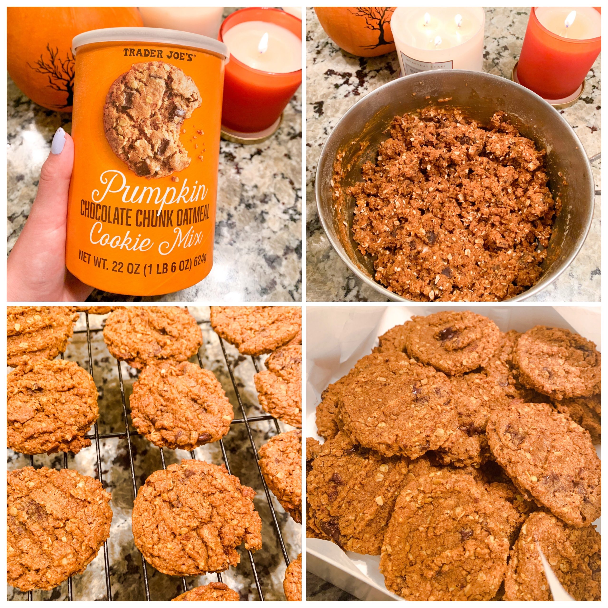 Trader Joes Pumpkin Chocolate Chip Cookies